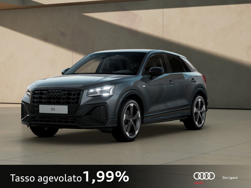 Audi Q2 35 1.5 tfsi identity black