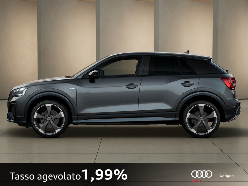 Audi Q2 35 1.5 tfsi identity black