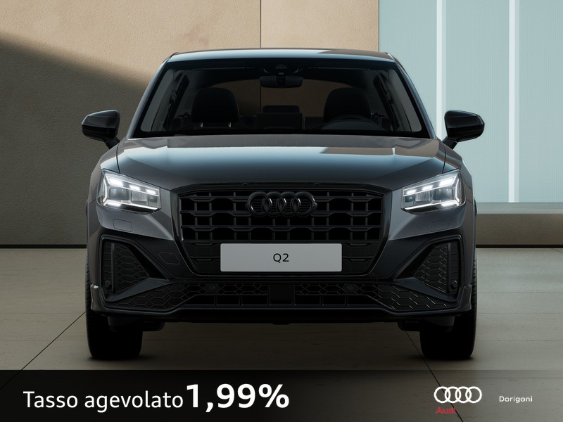 Audi Q2 35 1.5 tfsi identity black