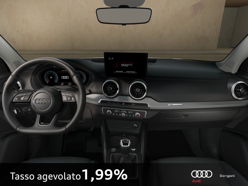 Audi Q2 35 1.5 tfsi identity black