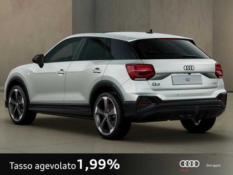 Audi Q2 40 2.0 tfsi identity black quattro s-tronic