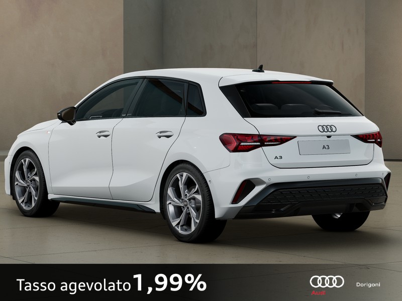 Audi A3 sportback 2.0 tdi s line edition 150cv s-tronic