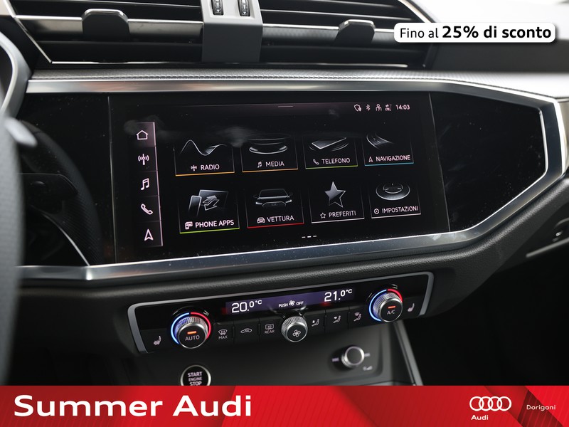 Audi Q3 sportback 40 2.0 tdi s line edition quattro 193cv s-tronic