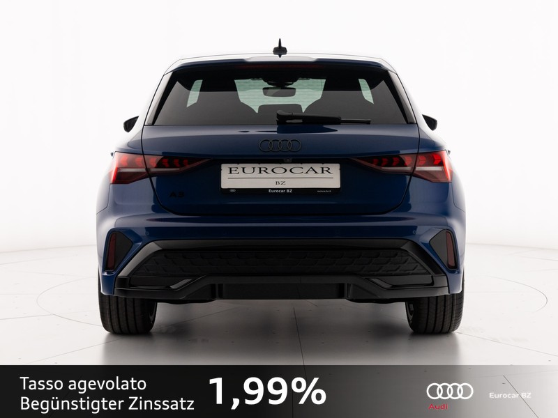 Audi A3 sportback 1.5 tfsi mhev s line edition 150cv s-tronic