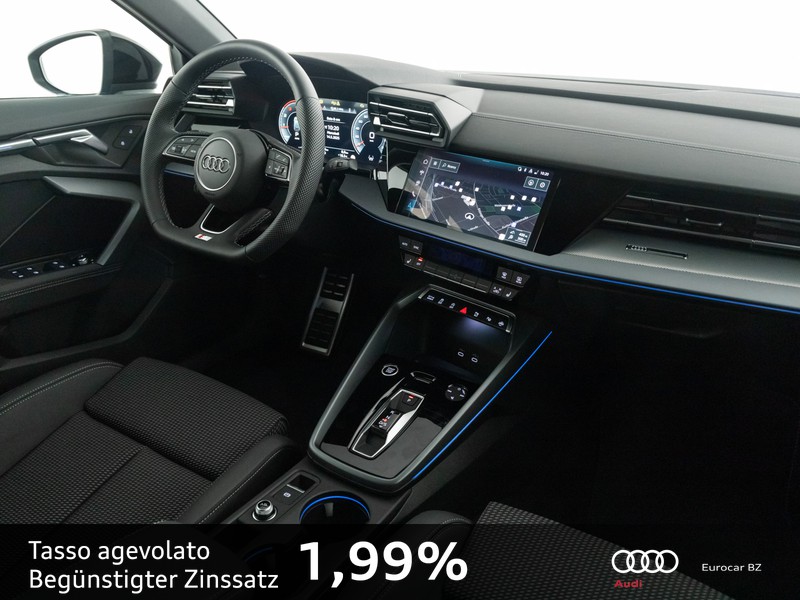 Audi A3 sportback 1.5 tfsi mhev s line edition 150cv s-tronic