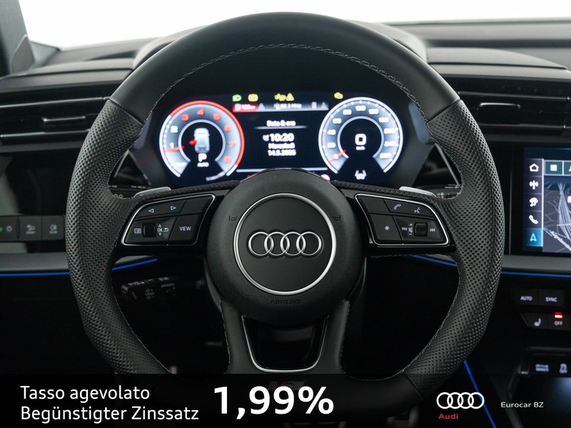Audi A3 sportback 1.5 tfsi mhev s line edition 150cv s-tronic