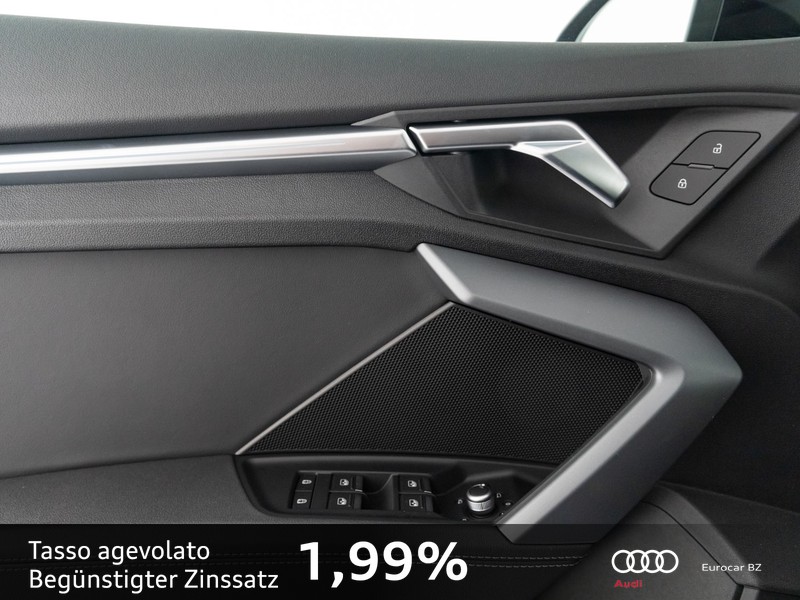 Audi A3 sportback 1.5 tfsi mhev s line edition 150cv s-tronic