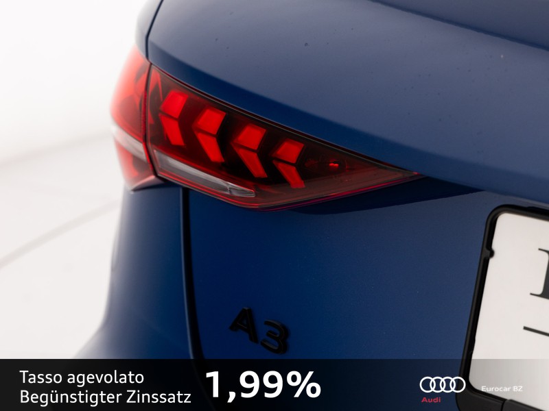 Audi A3 sportback 1.5 tfsi mhev s line edition 150cv s-tronic