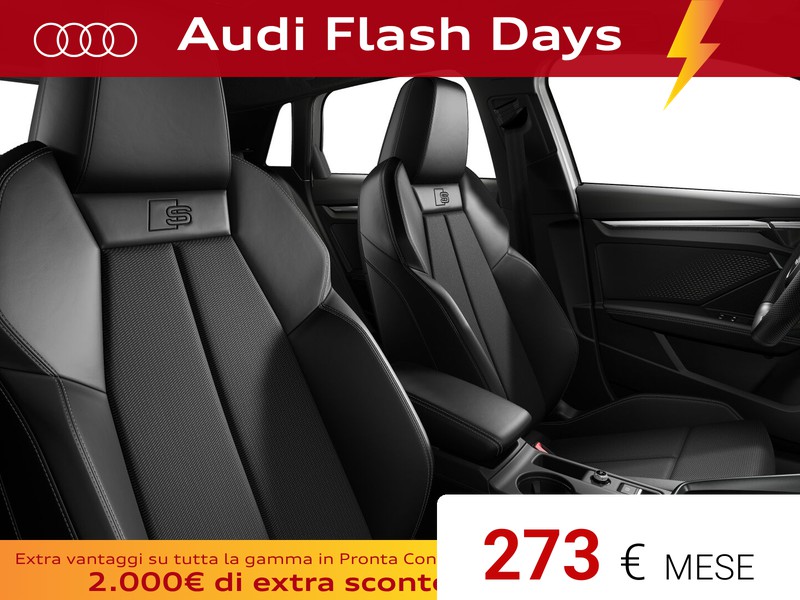 Audi A3 sportback 1.5 tfsi mhev s line edition 150cv s-tronic