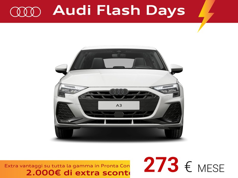 Audi A3 sportback 1.5 tfsi mhev s line edition 150cv s-tronic