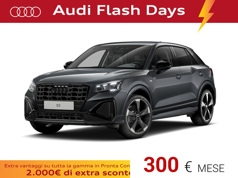 Audi Q2 30 2.0 tdi identity black