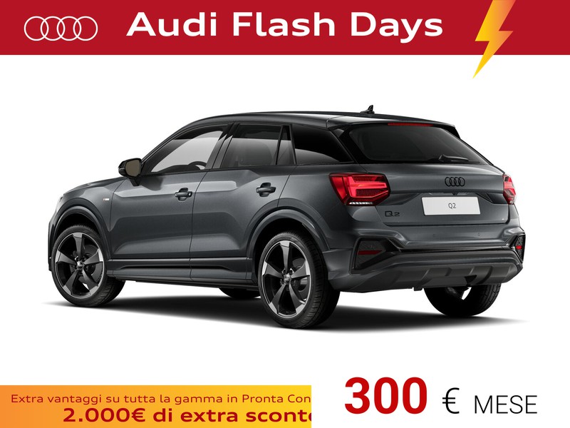 Audi Q2 30 2.0 tdi identity black