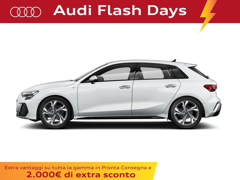 Audi A3 sportback 2.0 tdi s line edition 150cv s-tronic