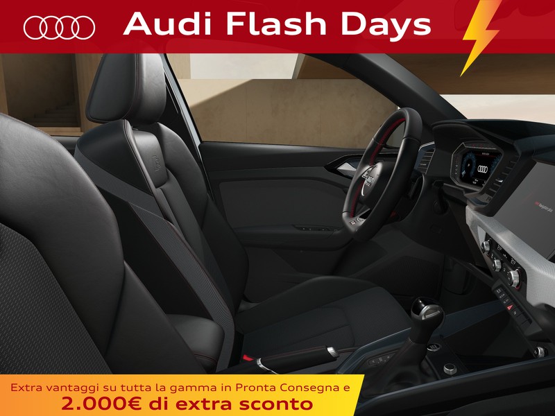 Audi A1 sportback 35 1.5 tfsi identity black s-tronic