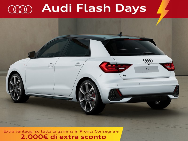 Audi A1 sportback 35 1.5 tfsi identity black s-tronic