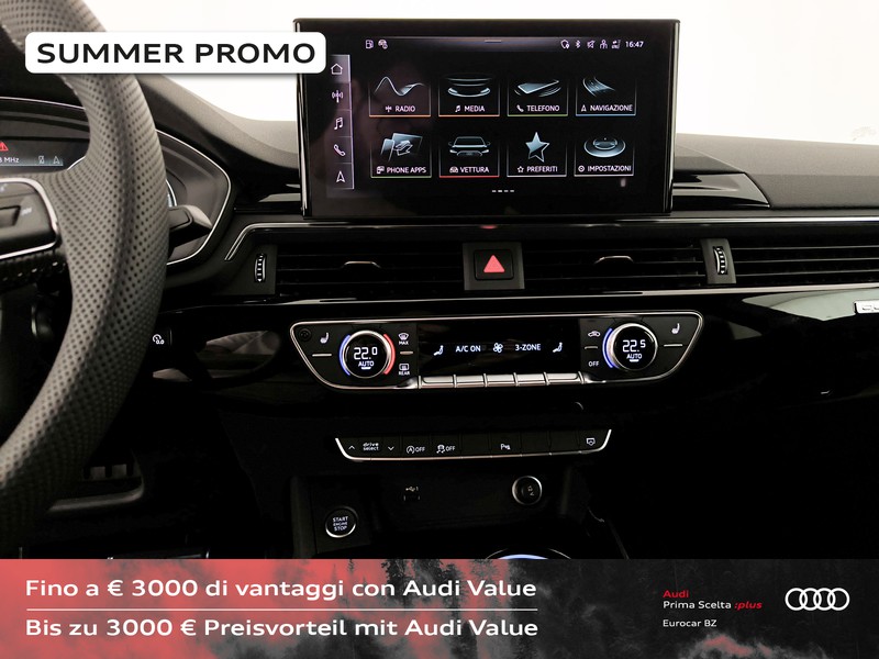 Audi A4 40 2.0 tdi mhev s line edition quattro 204cv s-tronic