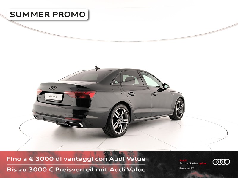 Audi A4 40 2.0 tdi mhev s line edition quattro 204cv s-tronic