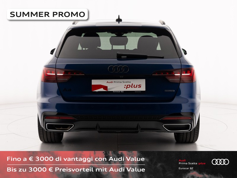 Audi A4 avant 40 2.0 tdi mhev s line edition quattro 204cv s-tronic