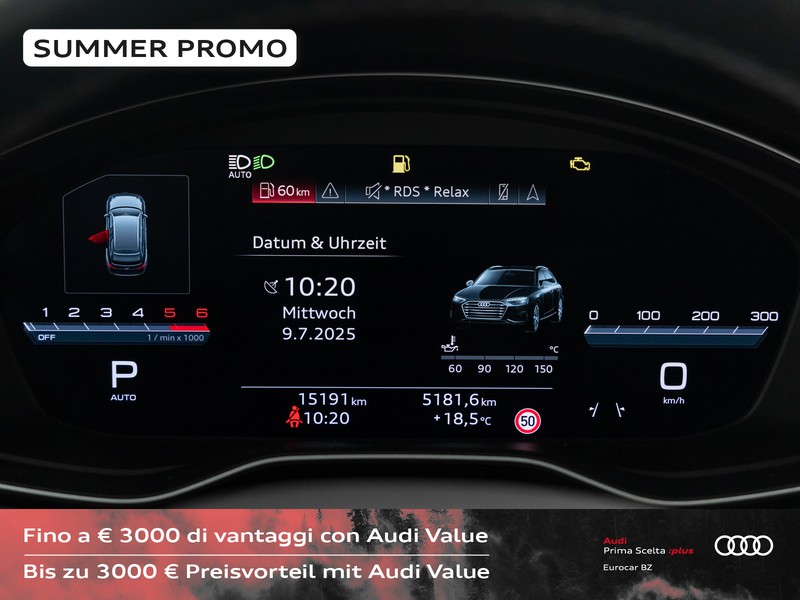 Audi A4 avant 40 2.0 tdi mhev s line edition quattro 204cv s-tronic