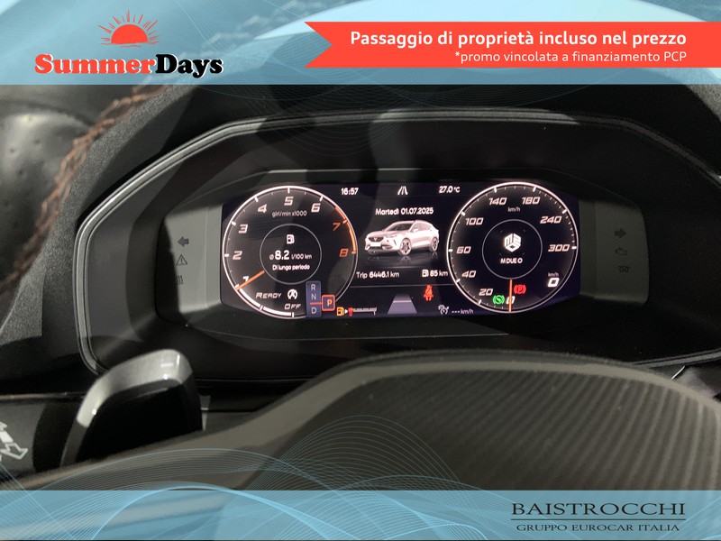 Cupra Formentor 1.5 tsi 150cv dsg