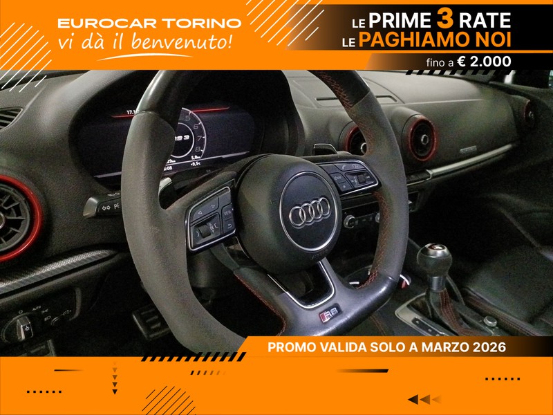 Audi RS3 sportback 2.5 tfsi quattro s-tronic