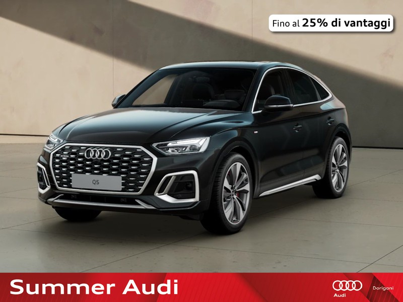 Audi Q5 sportback 40 2.0 tdi mhev 12v s line plus quattro s-tronic