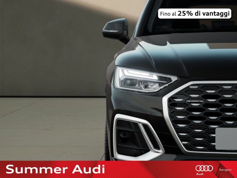 Audi Q5 sportback 40 2.0 tdi mhev 12v s line plus quattro s-tronic