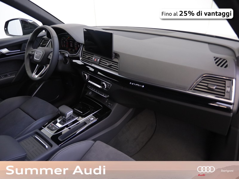 Audi Q5 sportback 40 2.0 tdi mhev 12v identity black quattro s-tronic