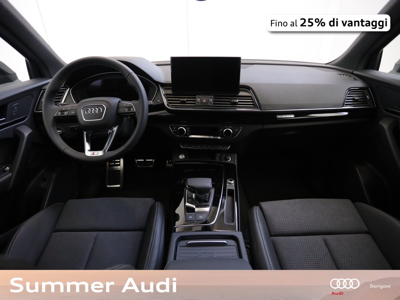 Audi Q5 sportback 40 2.0 tdi mhev 12v identity black quattro s-tronic