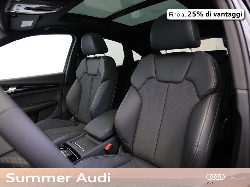 Audi Q5 sportback 40 2.0 tdi mhev 12v identity black quattro s-tronic