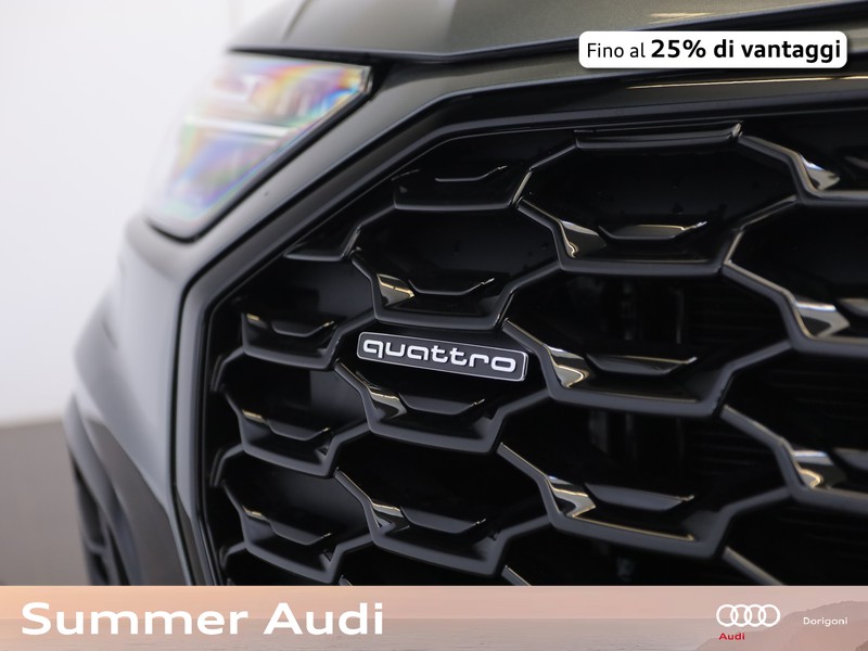 Audi Q5 sportback 40 2.0 tdi mhev 12v identity black quattro s-tronic