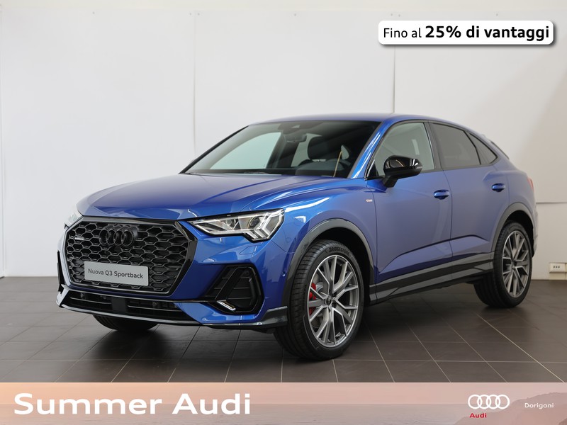 Audi Q3 sportback 40 2.0 tdi s line edition quattro 193cv s-tronic