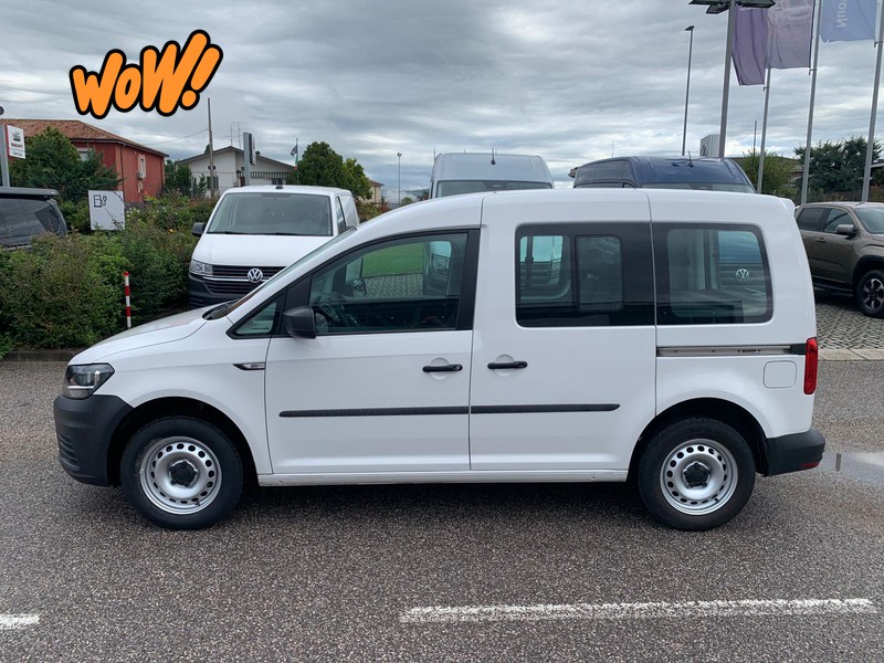 Volkswagen VIC Caddy 2.0 tdi102cv 5 POSTI AUTOCARRO IVA COMPRESA