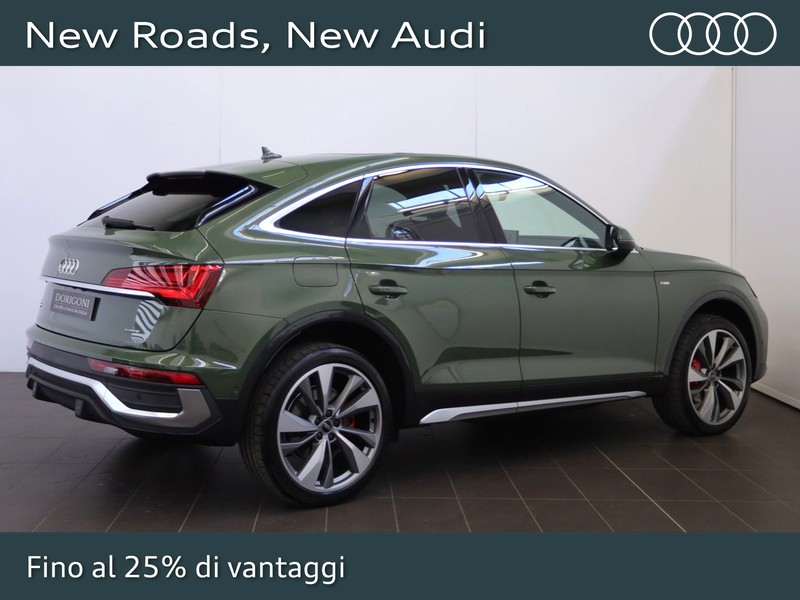 Audi Q5 sportback 40 2.0 tdi mhev 12v s line plus quattro s-tronic