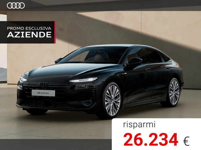 Audi A6 e-tron Sportback S line edition performance