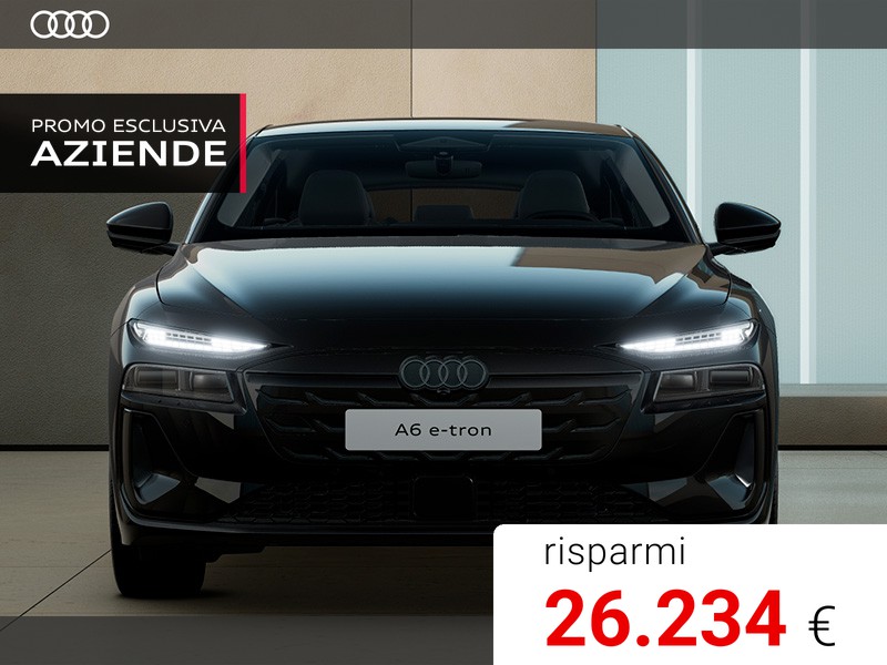 Audi A6 e-tron Sportback S line edition performance