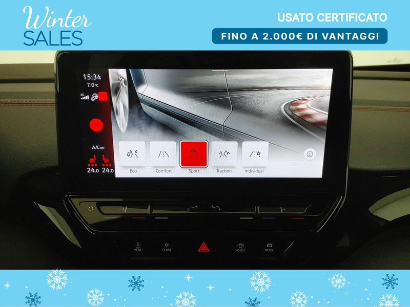 Volkswagen ID.4 77 kwh GTX 4motion 299 CV - GANCIO TRAINO -