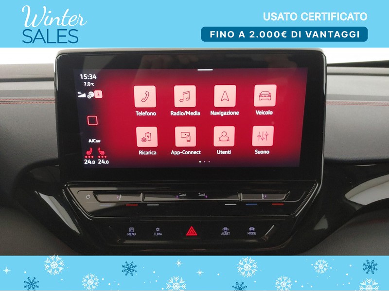 Volkswagen ID.4 77 kwh GTX 4motion 299 CV - GANCIO TRAINO -