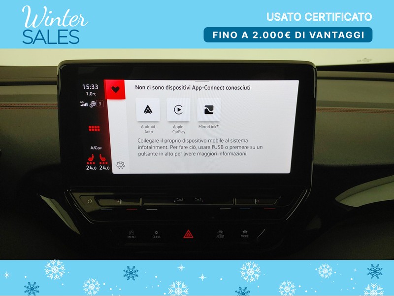 Volkswagen ID.4 77 kwh GTX 4motion 299 CV - GANCIO TRAINO -