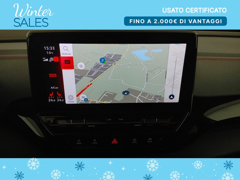 Volkswagen ID.4 77 kwh GTX 4motion 299 CV - GANCIO TRAINO -