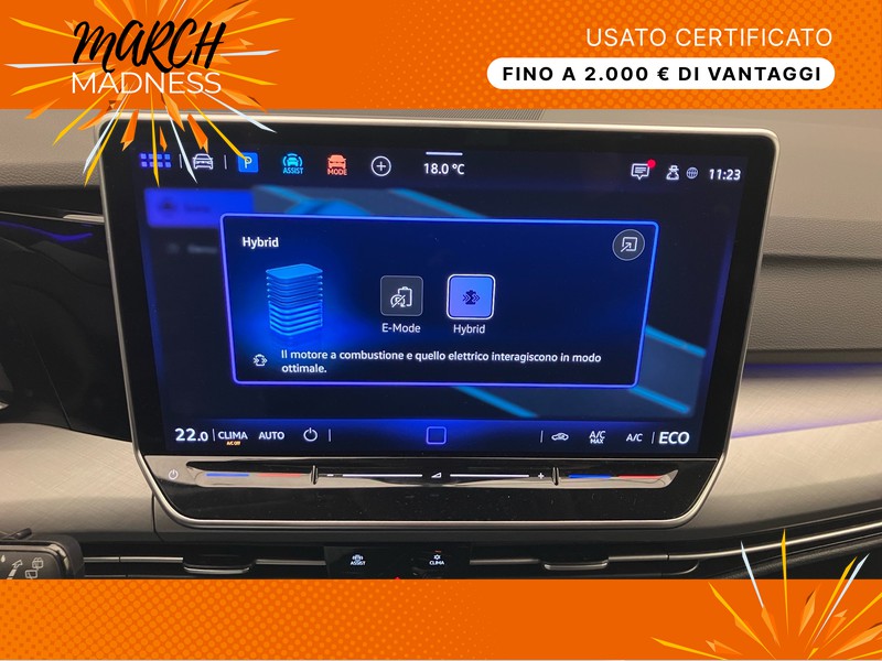 Volkswagen Golf eHybrid Edition Plus 1.5 TSI 204 CV DSG