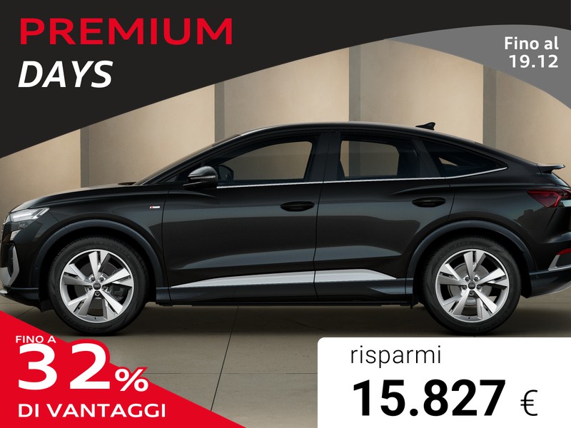 Audi Q4 e-tron sportback e-tron 55 s line edition quattro