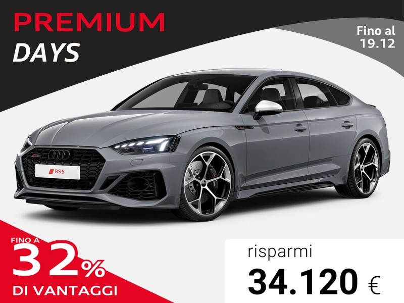 Audi RS5 sportback 2.9 tfsi performance edition quattro 470cv tiptronic