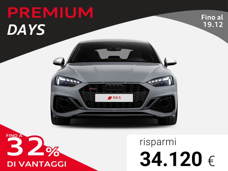 Audi RS5 sportback 2.9 tfsi performance edition quattro 470cv tiptronic