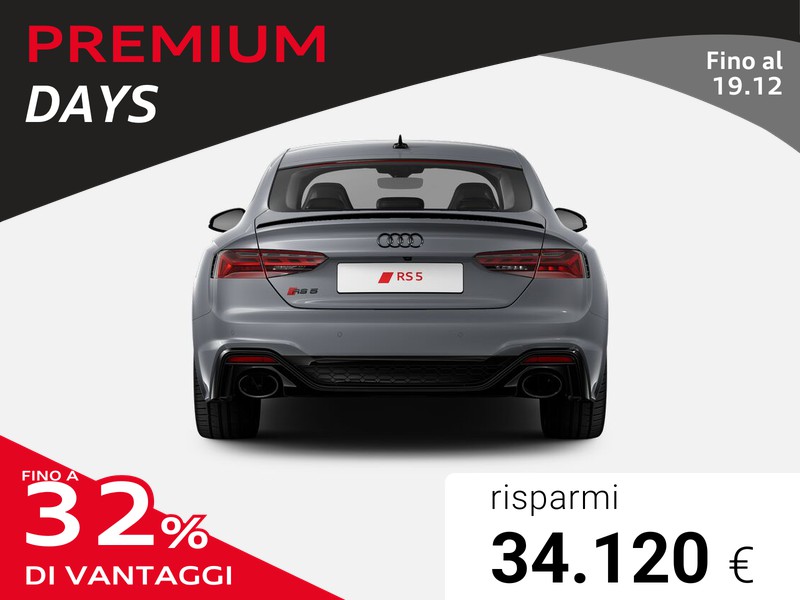 Audi RS5 sportback 2.9 tfsi performance edition quattro 470cv tiptronic