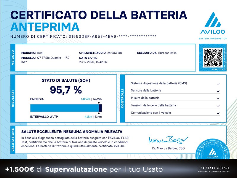 Audi Q7 60 3.0 tfsi e s line plus quattro tiptronic 5p.ti