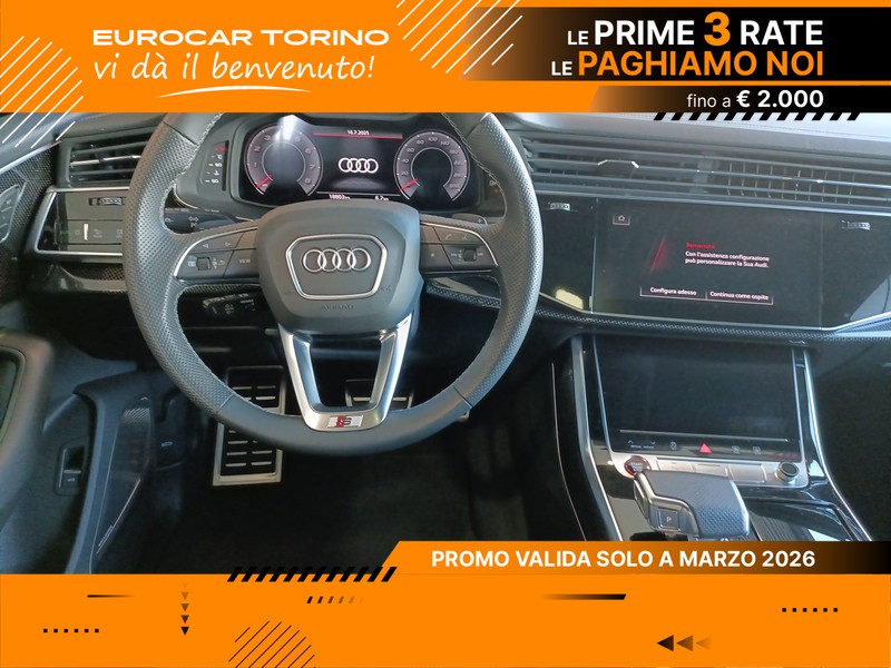 Audi SQ8 s4.0 tfsi sport attitude quattro tiptronic