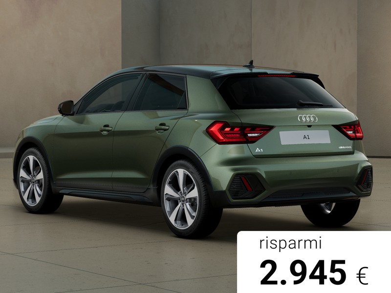 Audi A1 allstreet 30 1.0 tfsi identity contrast 116cv s tronic
