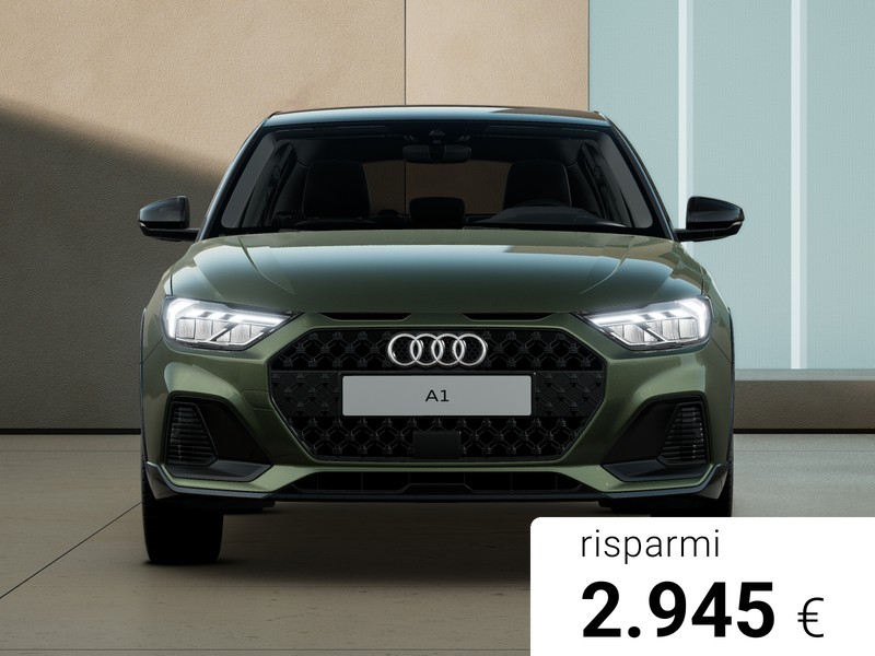 Audi A1 allstreet 30 1.0 tfsi identity contrast 116cv s tronic