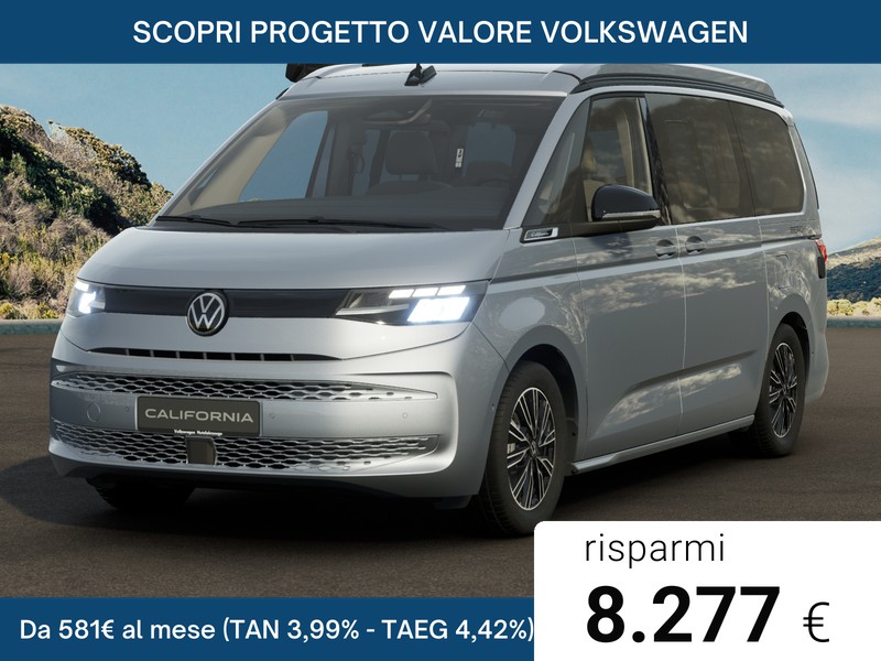 Volkswagen VIC T6 California California T7 2.0 tdi Beach Camper 150cv DSG7